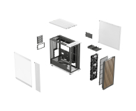 Fractal Design North XL Chalk White TG Clear - 1228501 - zdjęcie 3